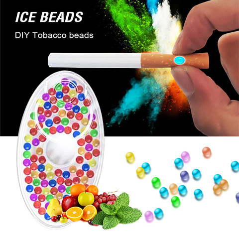 100pcs Fruit Flavor Cigarette Popping Capsule ball Mint Beads Pops Beads Filter  For Smoking Holder Accessories Ice Tobacco Gift ► Photo 1/6