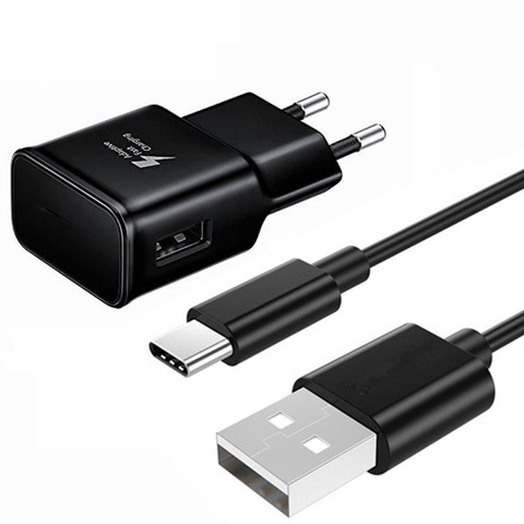 Fast Charger USB Charger Adapter USB Type C Cable For Samsung Galaxy A50 A51 A70 A71 S8 S9 S10 Plus Note 8 9 10 Plus S20 A30 ► Photo 1/6