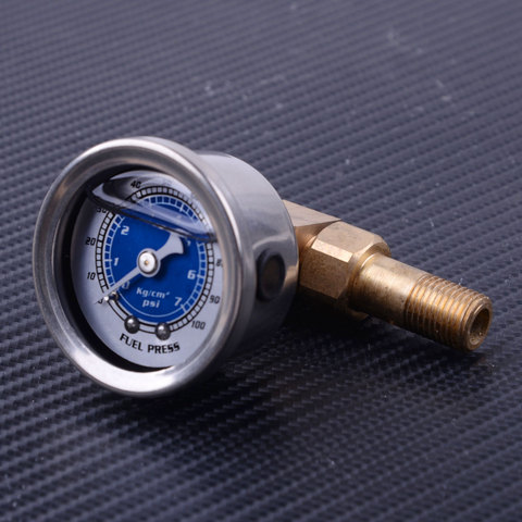 DWCX High Quality Car Fuel Pressure Liquid Filled Gauge Adapter Kit Fit for Honda Civic Acura Mitsubishi ► Photo 1/5