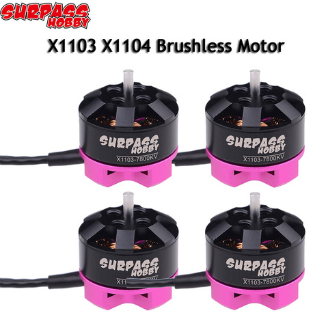 4Pcs/2pcs 1103 1104 4600KV 7000KV 8700KV 7800KV 10000KV Brushless Motor for RC 80 90 100 mm 120mm Mini Racing Drone ► Photo 1/5