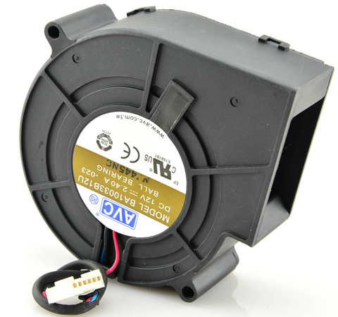 Original Burner Violent Ventilation Blower Fan Ball Ball 12V 2.4A BA10033B12U ► Photo 1/3