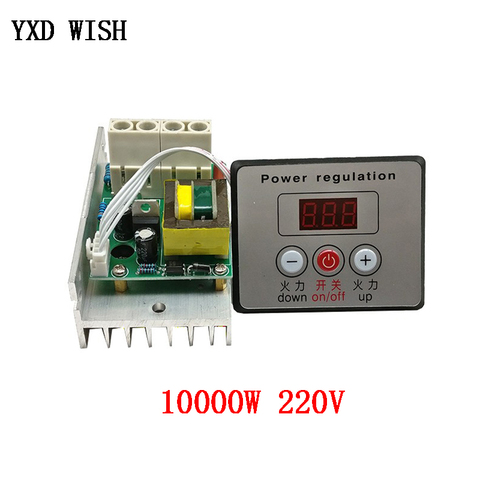 10000W SCR Thyristor Voltage Regulator 10000 W 220V For Oven Hot Pot Heating Tube Control Voltage Stabilizer Power Supply Module ► Photo 1/1