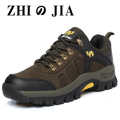 Classic couple style men's hiking shoes lace-up men's sports shoes outdoor jogging hiking casual shoes women's shoe freeshipping ► Photo 1/6