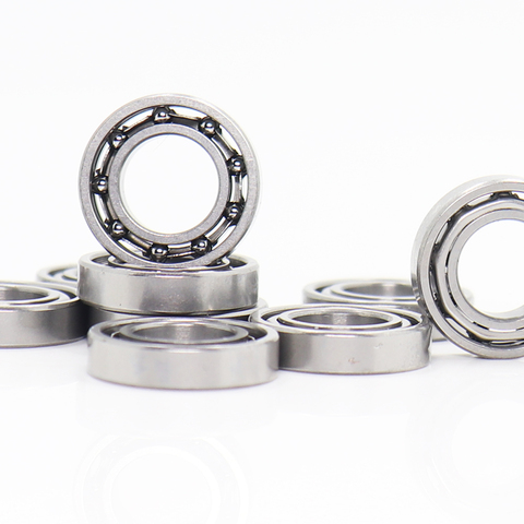 MR137Open Bearing (10PCS) 7*13*3 mm Miniature MR137 open Ball Bearings ► Photo 1/6