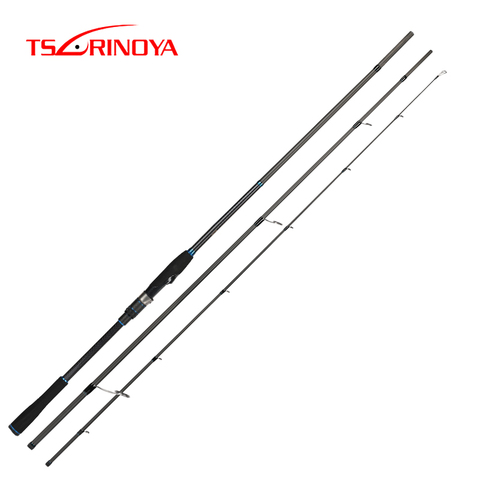 TSURINOYA Long Casting Inshore Spinning Fishing Rod Detective 3.0m 3.3m 3 Section Medium Power FUJI Guide Reel Seat Seabass Rod ► Photo 1/6