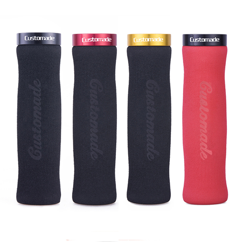 Cycling Ergonomic Lockable Handle Grips For MTB Road Folding Bike Mountain Bike Soft  Shock-absorbing Anti-skid Sponge Foam Grip ► Photo 1/6