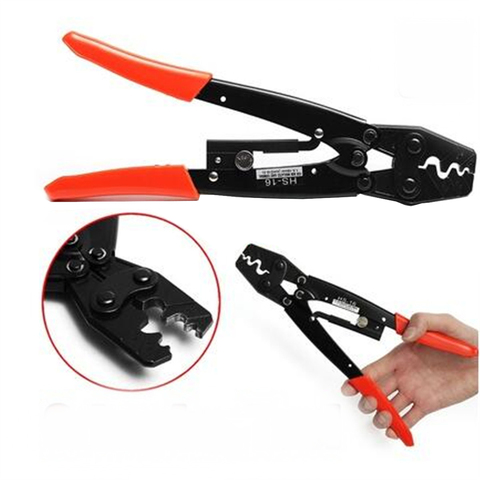 HS-16 Crimping Pliers Cable Lug Crimper Tool Bare Terminal Wire Plier Cutter 1.25-16 Square Millimeter Cutters Cutting Hand Tool ► Photo 1/1