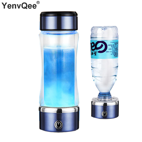 350ML Portable Hydrogen Rich Generator Water Filter Cup Ionizer H2 PEM Hydrogen alkaline Bottle Electrolysis Drink Hydrogen ► Photo 1/1