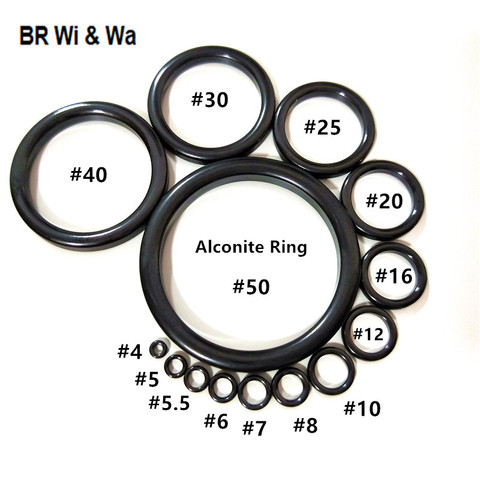 BR Wi & Wa  Guide Alconite  ring fishing rod guide Alconite ring   rod building DIY repair rod ► Photo 1/6