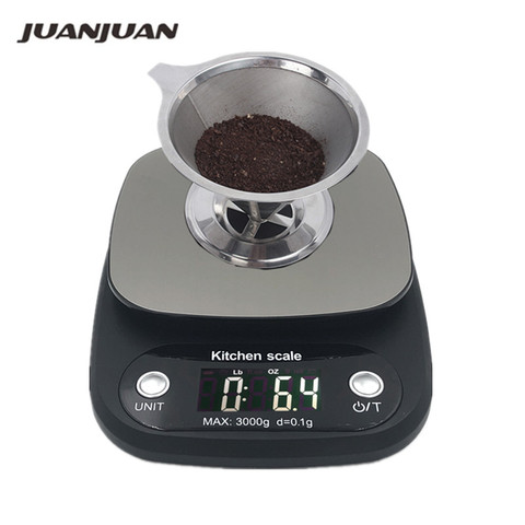 10kg/1g 3kg/0.1g Digital Kitchen Scale with Backlight Household  Jewelry Food Weight Electronic Cooking Baking Scale 40% off ► Photo 1/6