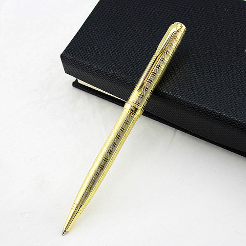 Luxury high quality 388 metal for stainless steel Business office school supplies Ballpoint Pen Golden Clip New ► Photo 1/2