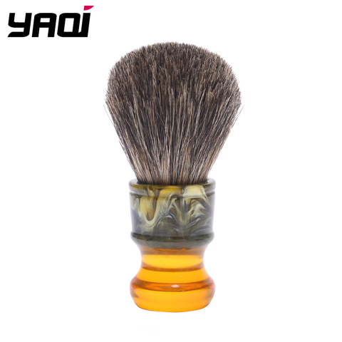 Yaqi 22MM Sagrada Familia 100% Pure Badger Hair Resin Handle Men Wet Shave Brushes ► Photo 1/6