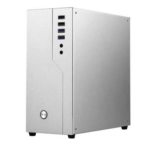 Mini ITX Computer Case All Aluminum Soft HTPC Office Single Slot PCIE Desktop Case ► Photo 1/1