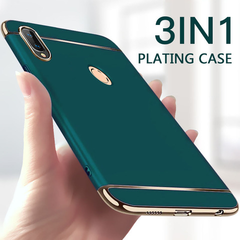 Luxury 3 In 1 PC Hard Case For Huawei P20 P30 P40 Lite Cover For Huawei Mate 30 20 Lite Honor 8 9 10 20 Lite 20i 10i 8X Case ► Photo 1/6