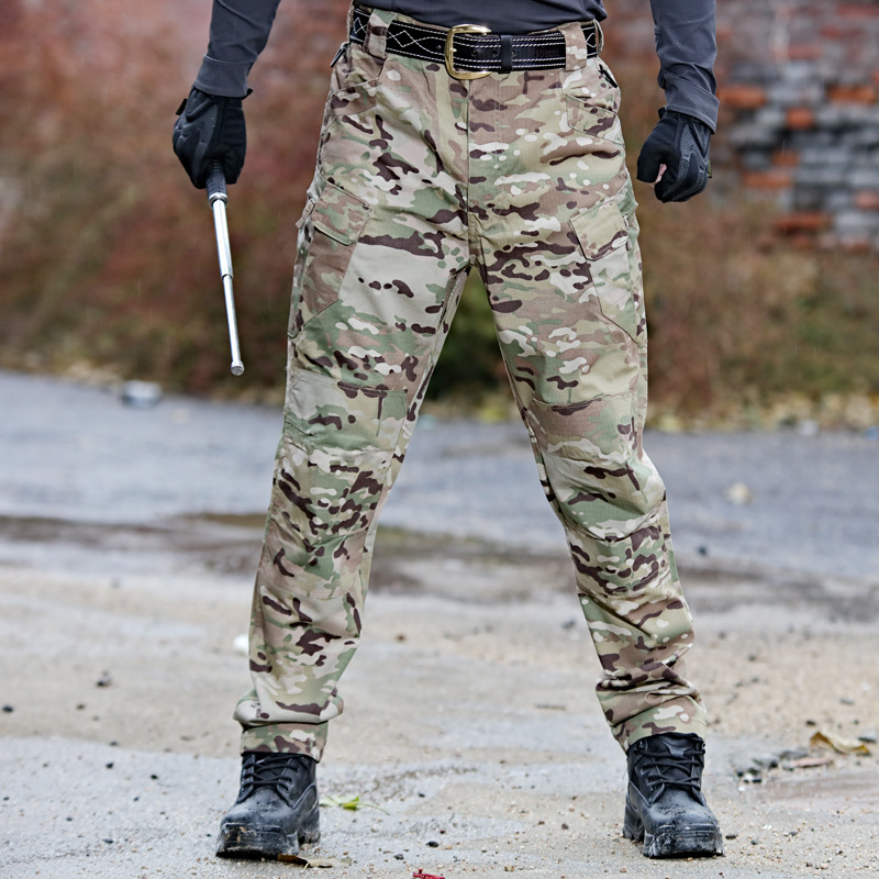 Tactical Cargo Pants Men Combat SWAT Soldier Army Military Pants