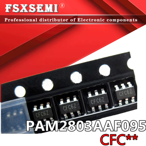 10pcs PAM2803AAF095 SOT23-6 PAM2803 CFC6Z CFC SOT SMD LED Driver IC ► Photo 1/2