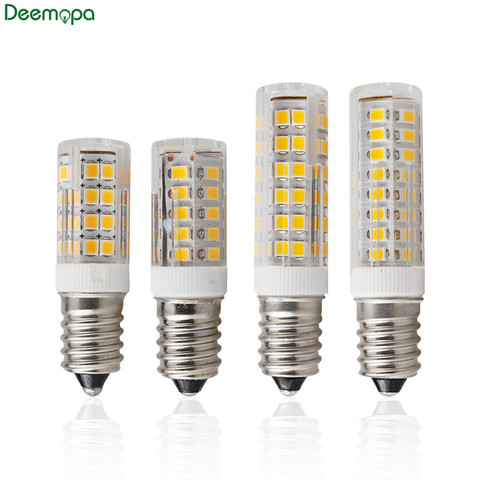 E14 LED Lamp 3W 4W 5W 7W 220V 230V 240V LED Corn Bulb 33 51 75 SMD2835 360 Beam High Quality Ceramic Mini Chandelier Lights ► Photo 1/6