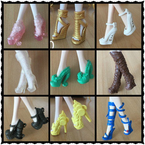 beautiful shoes of Monster high school Shoes Doll Shoes many kinds gift for girl ► Photo 1/6