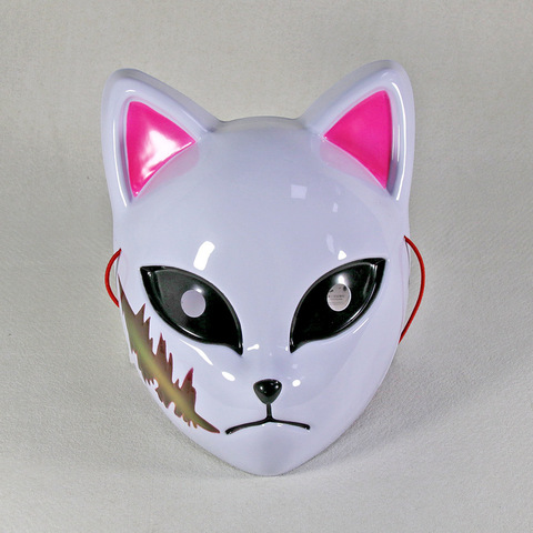 Japanese Anime Cosplay Masks Demon Slayer Kamado Tanjirou Sabito Makomo Halloween Mask Cosplay Party Costume Props Fox Masks ► Photo 1/6