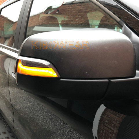 Dynamic Blinker For Ford Everest Ranger T6 2015 2022 Raptor LED Turn Signal Mirror Light 2013 2014 ► Photo 1/5