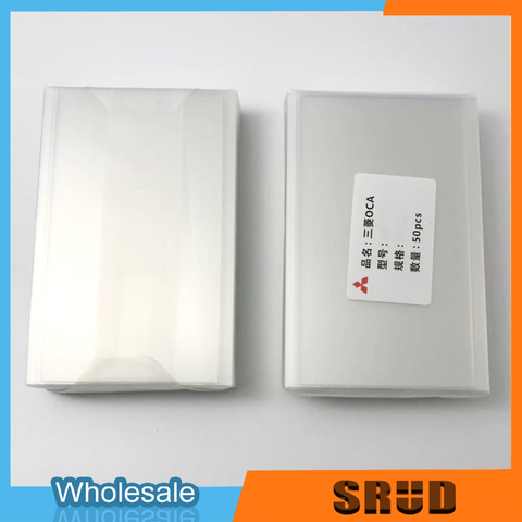 Universal Sizes 4 4.5 4.7 5 5.3 5.5 6 6.3 6.44 7 7.9 Inch 50pcs Mitsubishi OCA Optical Clear Adhesive Glue Film ► Photo 1/6