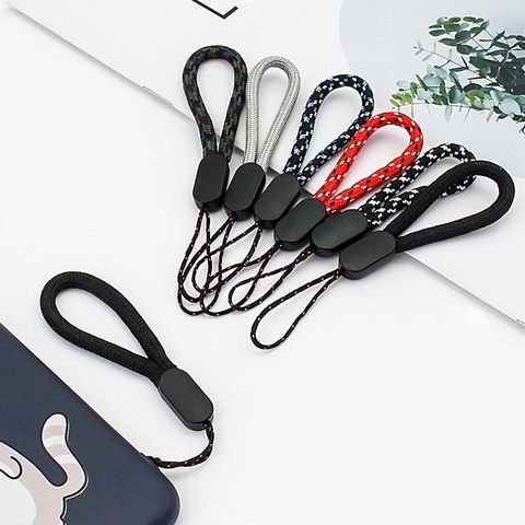 Mobile Phone Strap Short Lanyard for Keys ID card Cell phone Universal Hold Lanyards 6 Colors Handheld Rope Wear-resistant Strap ► Photo 1/6