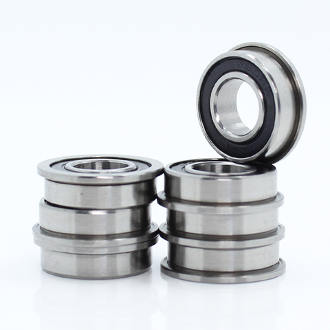 F688-2RS Bearing 8x16x5mm ( 10 PCS ) ABEC-1 Miniature Flanged F688RS Ball Bearings LF-1680DD ► Photo 1/6