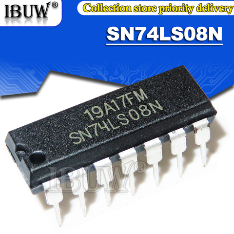 10PCS SN74LS08N DIP14 SN74LS08 74LS08N 74LS08 DIP Integrated IC ► Photo 1/1