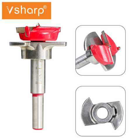 Hinge Hole Opener Boring Forstner Drill Bit Tipped Drilling Woodworking Cutter Positioning Woodworking Hole Saw for Power Tools ► Photo 1/6