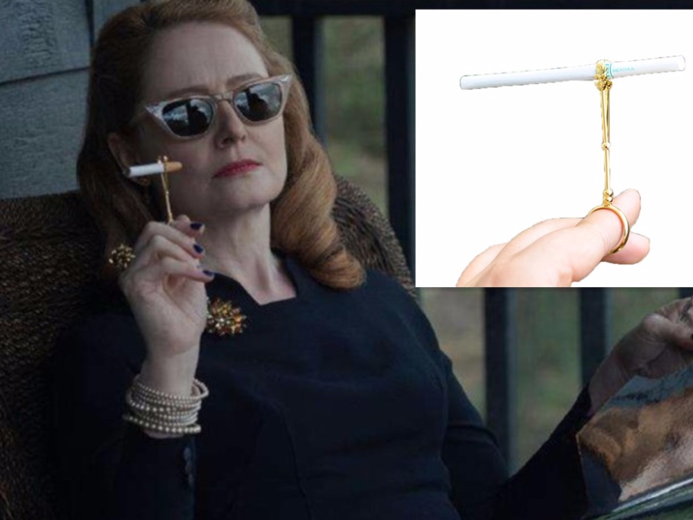 vintage Metal Ring Cigarette Holder Finger Cigarette Rack For Women's Slim  Cigarette / Man's Regular Cigarette With gift box - Price history & Review  | AliExpress Seller - Shop3749024 Store