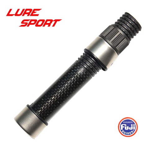 LureSport Carbon Tube with FUJI DPS18 Nut Reel seat 3K Woven Carbon Tube ID 17mm Rod Building Component Repair DIY Accessory ► Photo 1/6