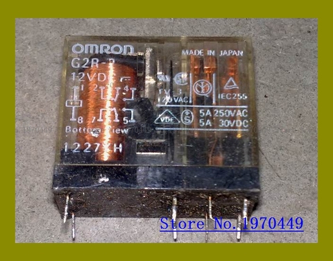  G2R-2 12VDC/24VDC/48VDC/110VAC/200-220VAC  DIP  OLD ► Photo 1/1