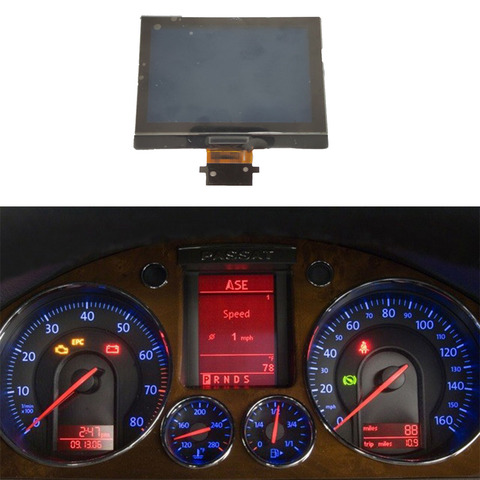 Car cluster VDO LCD Display For Volkswagen Golf 5/6 Caddy Passat B6 Jetta Touran EOS Instrument Cluster Display A2C00043350 ► Photo 1/3