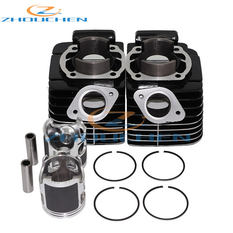 Original Motorcycle Engine Parts 64mm piston RD350  Cylinder Block Kit For YAMAHA  1973 1974 1975 Racing ► Photo 1/6