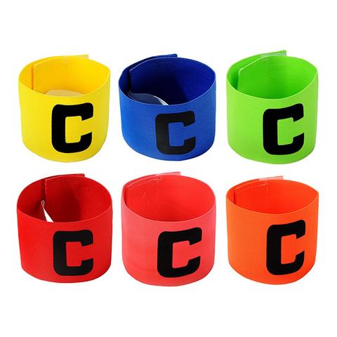 Football Captain Armband Arm Band Leader Competition Soccer Gift Soccer Captain Armband Group Armband Football Training ► Photo 1/6