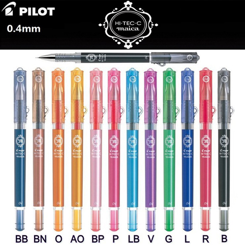 Pilot Hi-tec-c Pen  Gel Pen - Hi-tec-c 0.3mm/0.4mm/0.5mm Point Gel Pen  Writing - Aliexpress