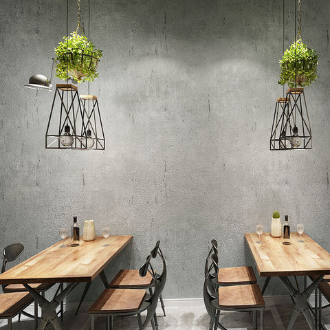 Home decor solid color wallpaper embossed concrete wall gray wallpaper 3d wallpaper photo wallpaper living room wall volume ► Photo 1/6