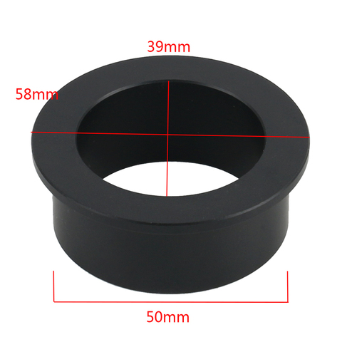 40mm To 50mm Ring Lens Adapter For Microscope Industrial Camera 100X C-mount Lens Microscope Monocular Lens Adapter Ring ► Photo 1/3