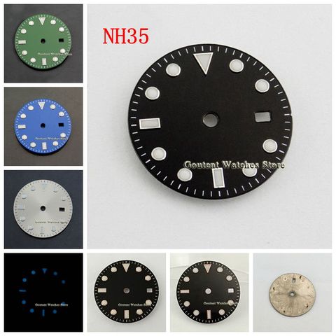 28.5mm Sterile Watch Dial For NH35 Movement Watch Parts ► Photo 1/6