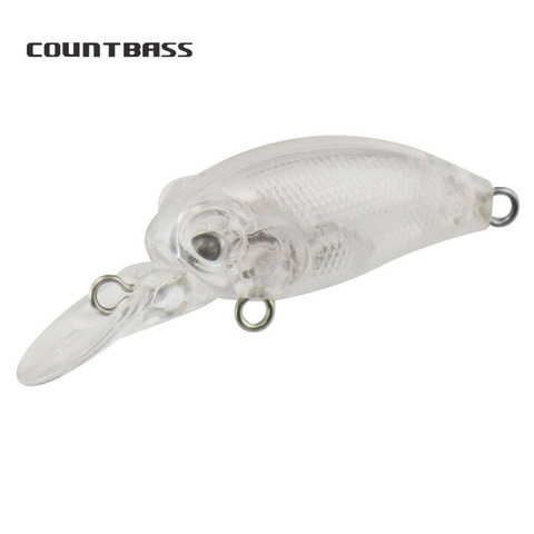 10pcs Blank Hard Lures, Unpainted Fishing Baits, Crankbait,  Wobblers, Freshwater Fish Lures, Free shipping ► Photo 1/5