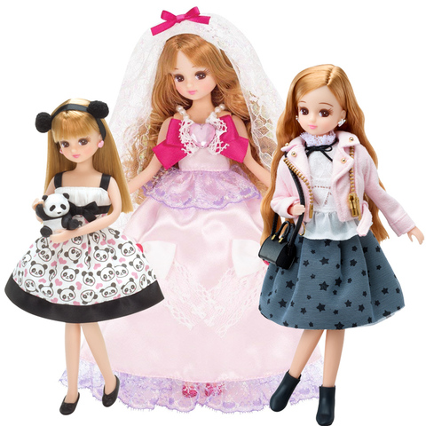 Licca Lica Doll Simulation Doll Princess Lijia Girls Toy Blyth Little Doll Gift Baby Doll Toy ► Photo 1/6