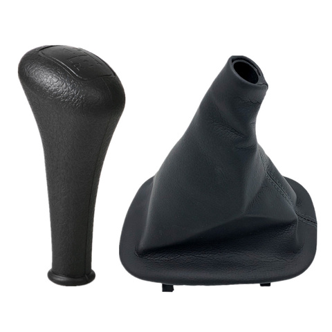 Gear Shift Knob Lever Gaiter Boot Cover Case For Mercedes Benz C E S Class W124 S124 W126 E190 W190 W201 W202 W123 W140 W463 ► Photo 1/6