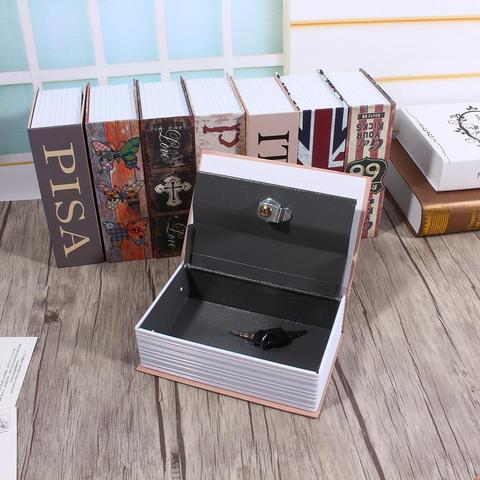 Dictionary Book Secret Safe Security Box Money Cash Jewelry Lock Box ► Photo 1/5