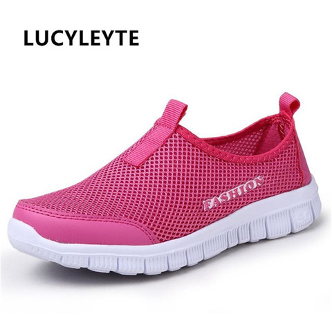 Summer Shoes 2017 Fashion Solid Breathable Lovers casual Shoes Loafers Woman Flats Plus Size 35-46 Slip-on Network Shoes - history & Review | AliExpress Seller Youping women's shoe | Alitools.io