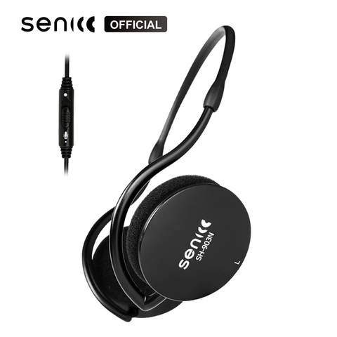 SENICC SH-903N Light Sport Stereo Bass Neckband Music Headset Over-ear Headphone with mic for Mobile Phone Smartphone Earphone ► Photo 1/6