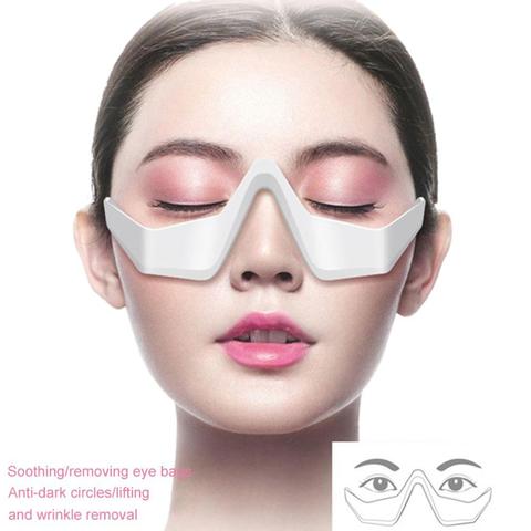 Vibration Eye Massager Rechargeable Eye Therapy Massager With 3 Intensity Settings For Relieve Dark Circles Wrinkle Fatigue ► Photo 1/6