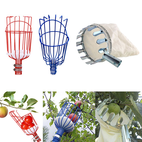 Fruit Pickers Removable Gardening Apple Pear Peach Fruits Collection Picking Head Fruit Catcher Device Greenhouse Garden Tools ► Photo 1/6