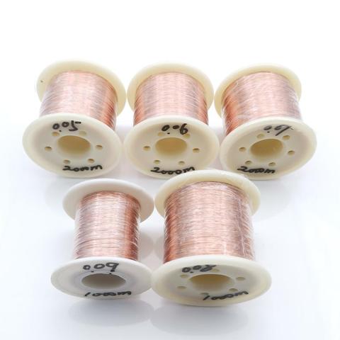 0.05mm 0.06mm 2000m Copper Wire Polyurethane Enameled Wire Qa-1-155 0.07 0.08 0.09 mm 1000m 2000m Meters/pc ► Photo 1/6