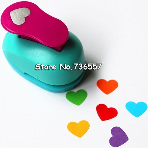 3/8'' 1cm 1.5cm 2.5cm hearts paper punch scrapbooking punches craft perfurador paper cutting machine furador diy puncher cutter ► Photo 1/6