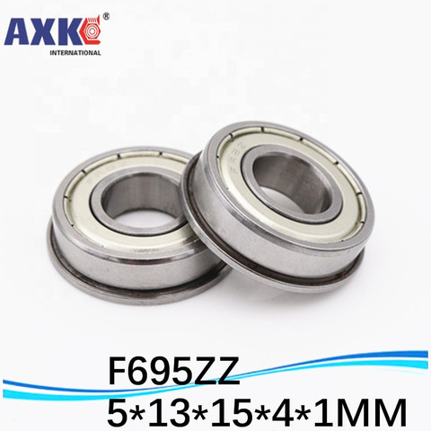 F695 F695-ZZ F695ZZ F695-2RS F695Z zz z 2z F619/5 DDLF-1350ZZ Flanged Flange Deep Groove Ball Bearings 5*13*15*4*1 mm ► Photo 1/6